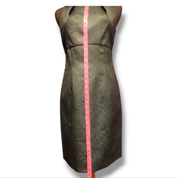 Classic vintage Black Midi dress. Size 8. - Picture 7 of 13